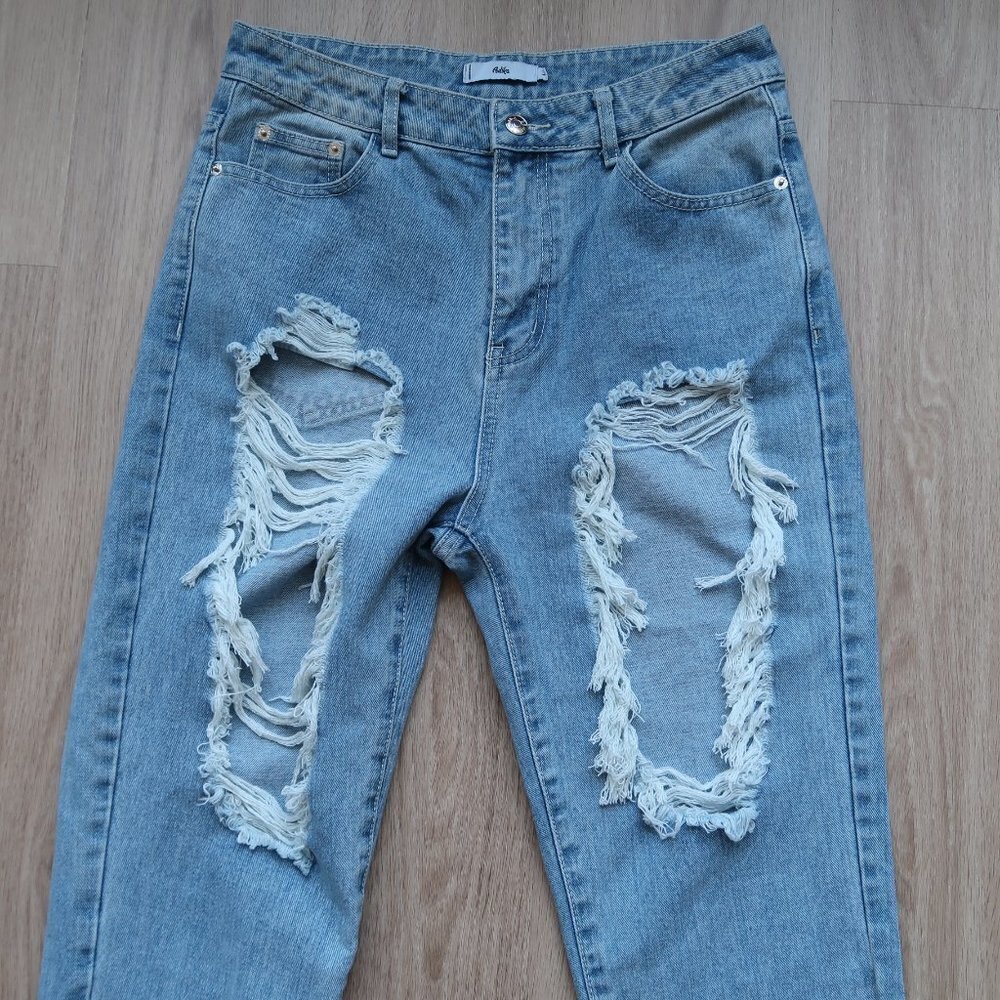 Adika Brico Ripped Mom Jeans Size Large - Picture 3 of 6